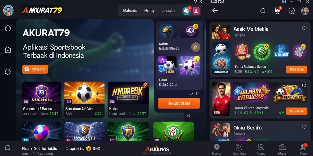 Screenshot gameplay AKURAT79 menunjukkan antarmuka pengguna yang menarik dan pilihan taruhan yang beragam.