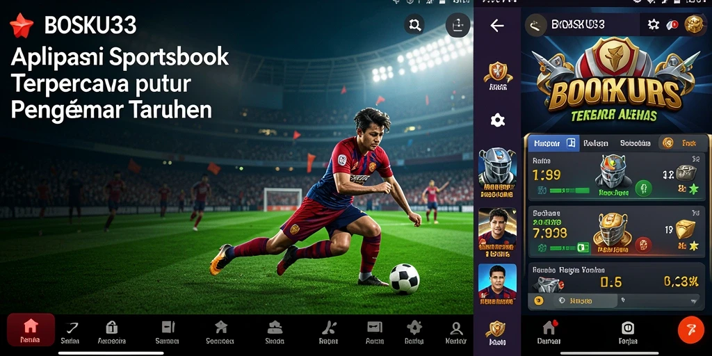 Screenshot gameplay BOSKU33 menunjukkan antarmuka taruhan yang menarik.