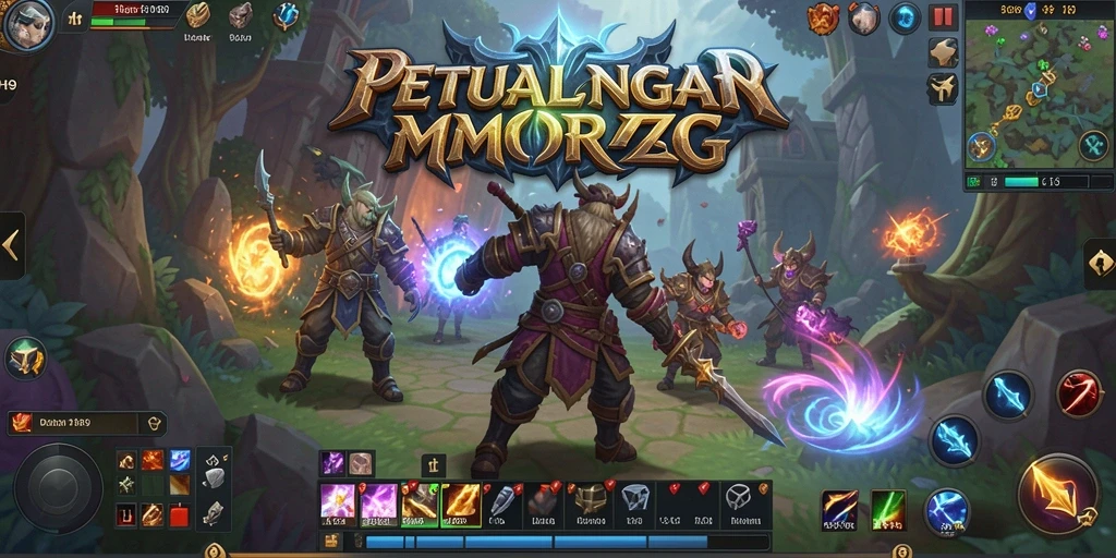 Tampilan memukau gameplay H89 dalam dunia MMORPG.
