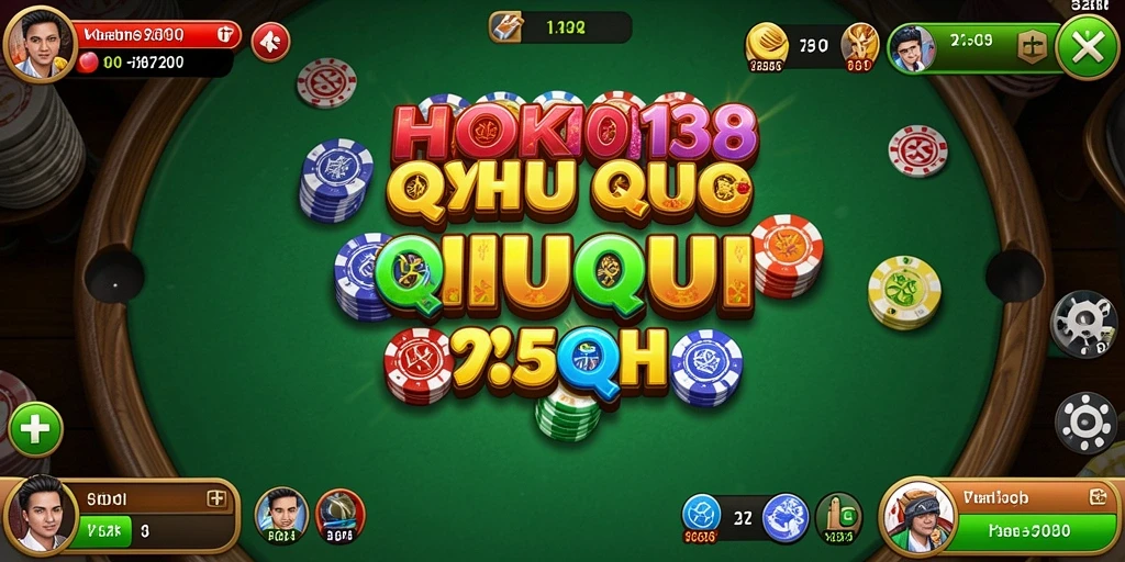 Tampilan gameplay QiuQiu yang seru di HOKI138.