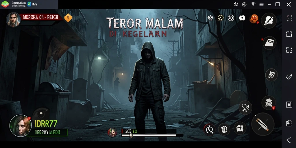 Tampilan mendebarkan dari gameplay IDR77 yang memberi ketegangan.
