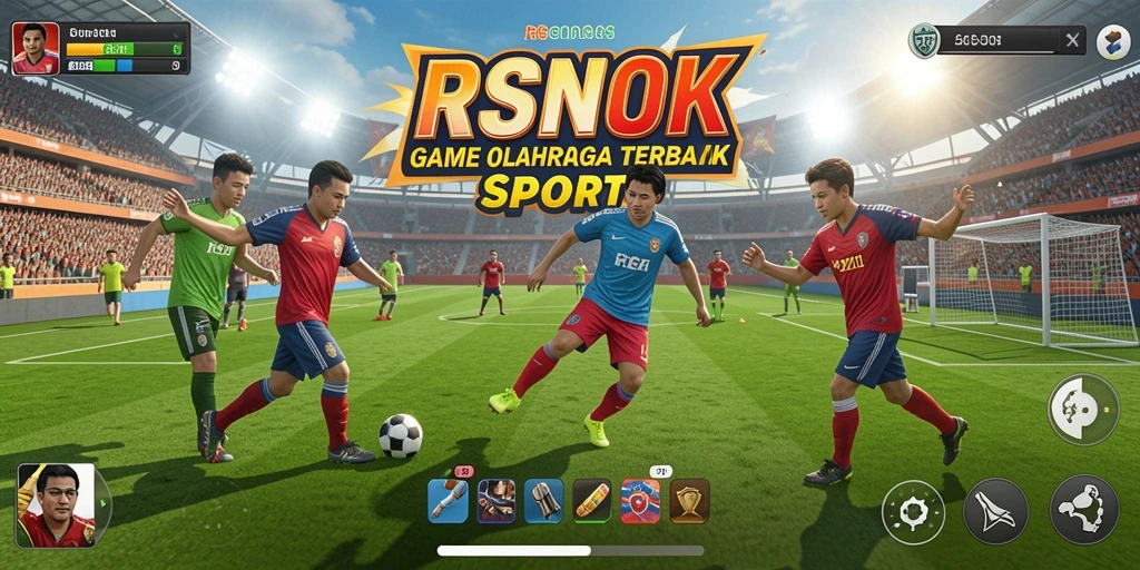 Tampilan gameplay RSNOK yang seru dan mendebarkan di lapangan.