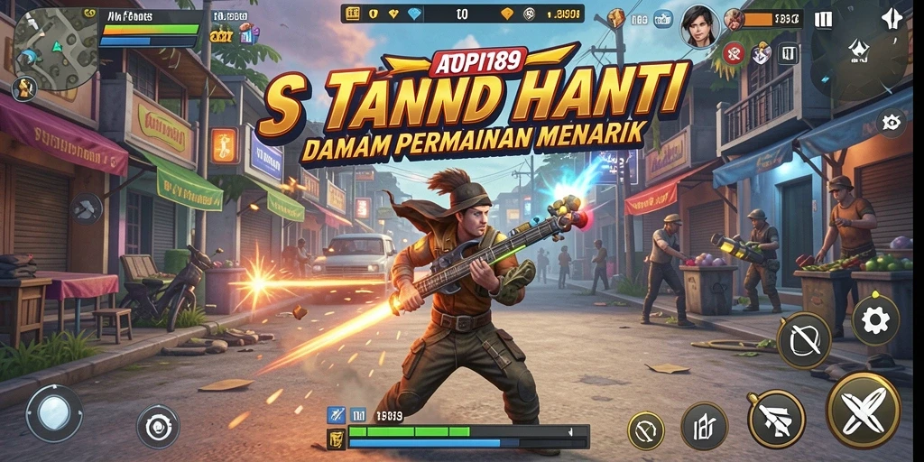 Tampilkan aksi seru dalam gameplay penuh tantangan.